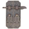 Cabinet Faceplate Brass Material Bronze Auspicious Bat Pattern Retro Chinese Cabinet Handles for