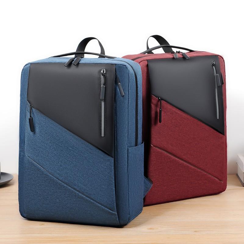 Computer Bag, Business And Leisure, Simple, Water-Proof Backpack, Light And Multi-Functional Business Trip Commuter Travel Backpack