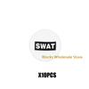 MOC Military SWAT Police Soldier Figures with Bulletproof Shields - Army Weapon DIY Building Blocks