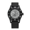 TRIWA Men's & Women's (Unisex) Watch with Recycled Canvas Strap, Made In Japan, Blue Gray X Black, TFO222-CL150101-J, TIME FOR SUB OCEANS CAMP, Authen