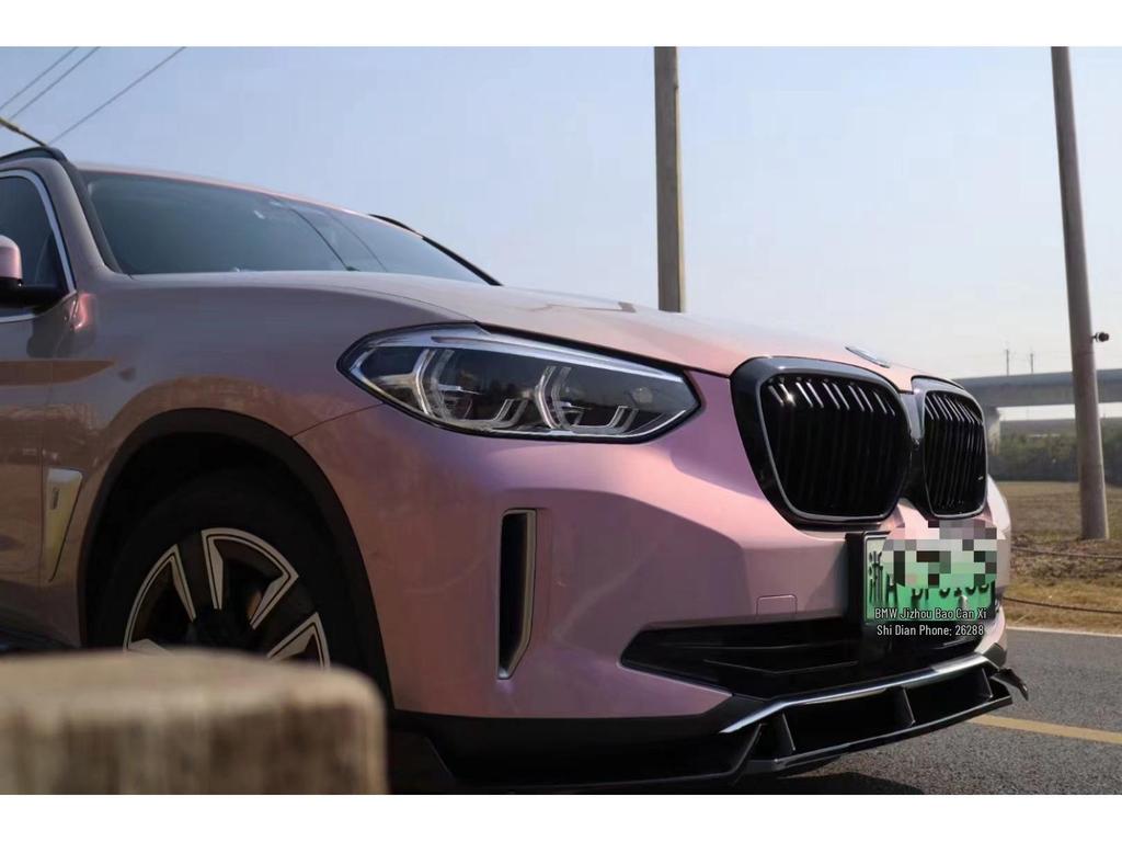 Gloss Black Front Lip, Side Skirts & Rear Spoiler for BMW X3 G01 Facelift LCI