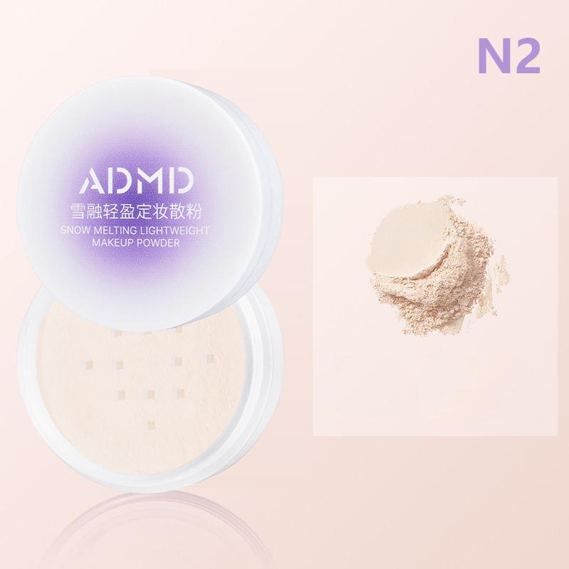 Makeup Finish Loose Setting Powder Translucent Natural Soft Face Powder Oil Control Face Loose Powder Cosmetic Invisible