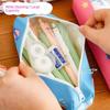 Cute Western Highland Pencil Case Student Portable Stationery Pen Box Cartoon Return To School Stationery Organizer Supplies