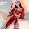 Domira's Ancient Style Belly Pocket, Split Skirt, Oiran Costume, Erotic Underwear, Sexy Uniform, Temptation, Hanfu Temptation, Couple
