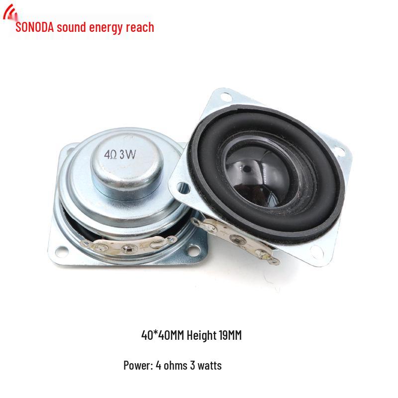 High Power 4 Ohm 3W & 5W Full Range Mini Speaker Horn (Sizes: 31/36/40/45/50/4040/5252)