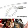 Manual Fluid Extractor Pump, Motorcycle Brake Bleeder Kit, One-Way Check Valve Hydraulic Brake Clutch Bleeding Tool, with Alumin
