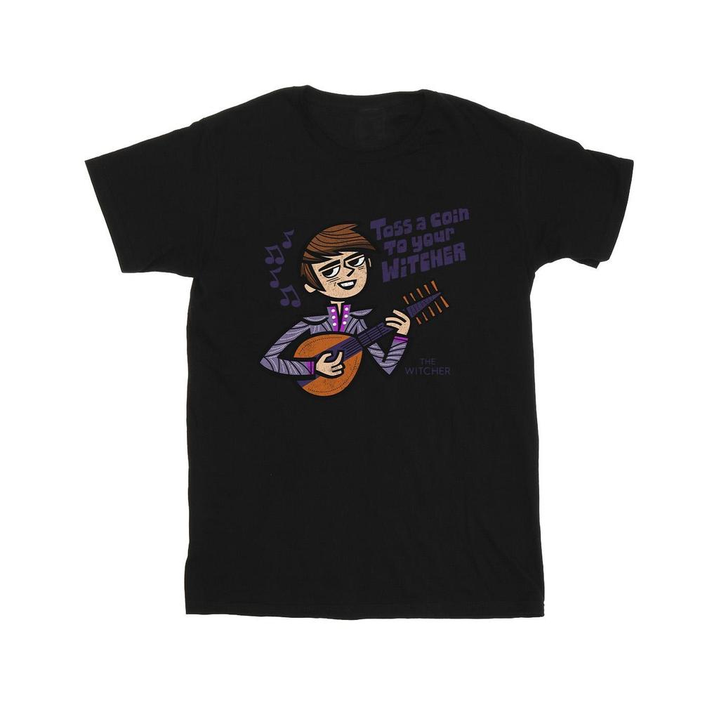 Netflix Mens The Witcher The Bard Performs T-Shirt