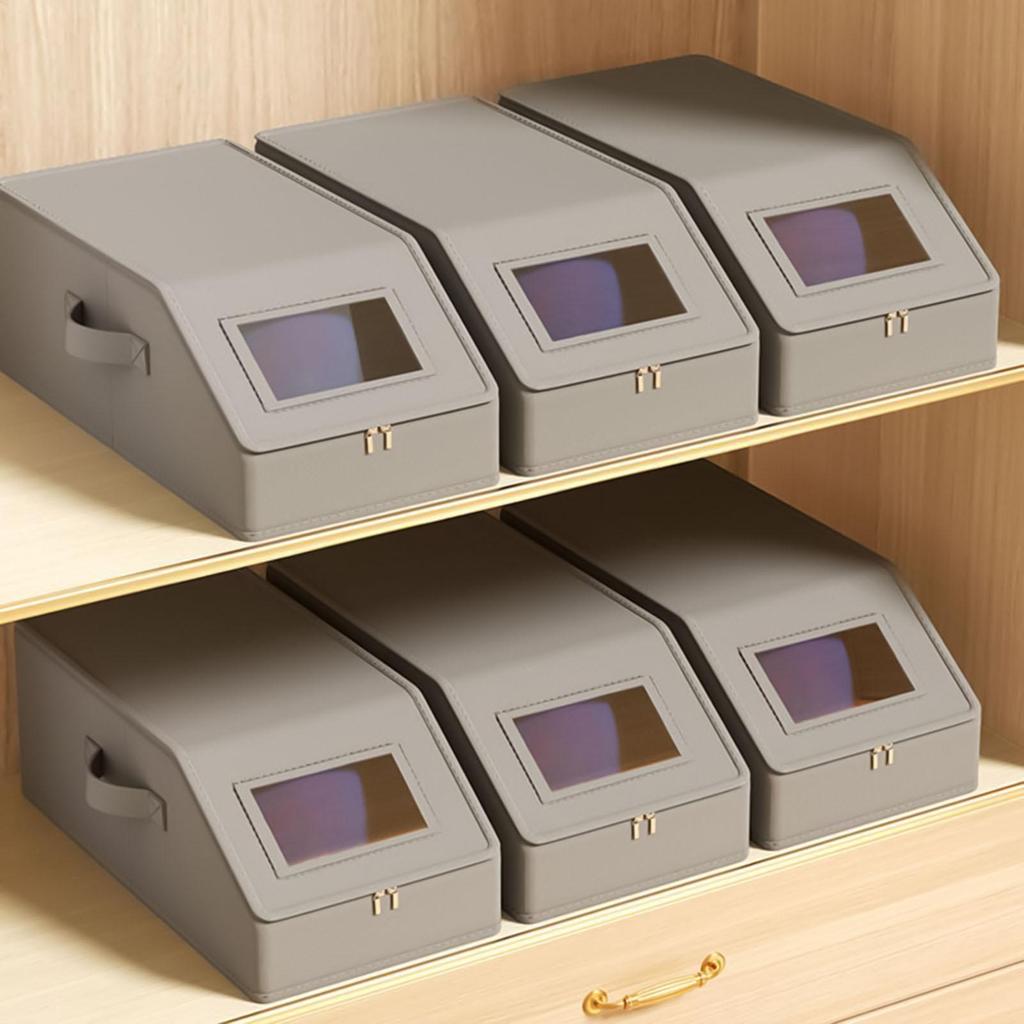 Hat Organizer for Baseball Caps Hat Organizer for Closet with Cardboard Stackable Holder Container for Closet Home Shelf Bedroom