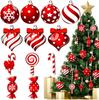 Colorful Mint Christmas Tree Decorations Featuring Whimsical Wooden Lollipop Ornaments For Home And Garden