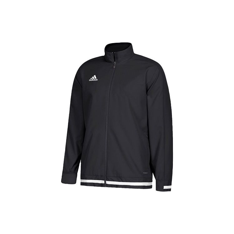 

Adidas Color Block Logo Casual Stand Collar Sports Jacket Men Jacket Black DW6876 S
