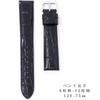 Seiko Band 20mm Cowhide Men's Black Black Watch Strap with Seiko Care Instructions RS03C20BK