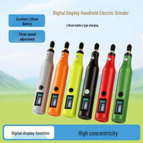 High-Power Multifunctional Handheld Electric Grinder and Polisher for Jade Carving