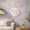 Wooden Wall Hanging Decor Can Will Decorative Wall Art MDF Wooden Modern Design