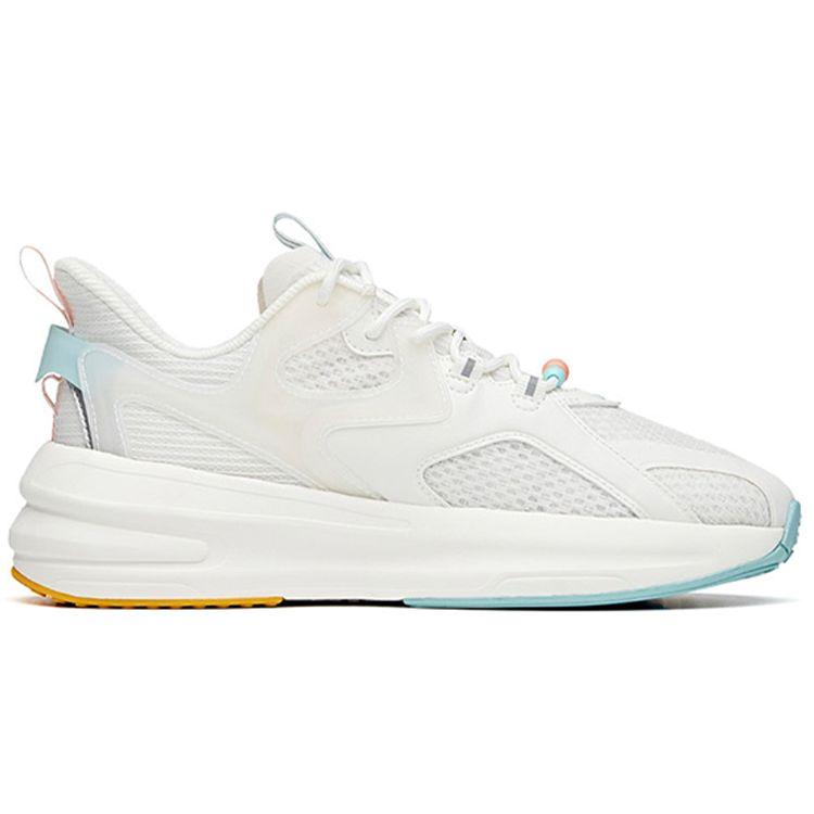 Anta C37 Series Comfortable Synthetic Leather Fabric Non-Slip Shock Absorbing Wear-Resistant Lightweight Low-Top Running Shoes 922128082-1