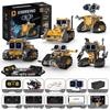 Cross-Border Wally 5-in-1 Educational Robot Toy - Smart Electric Assembly Puzzle for Kids