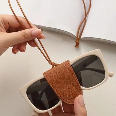 Šňůrka na uložení slunečních brýlí Krabička Lanyard na brýle Přenosná taška na krk pro muže a ženy Úložná taška na cestovní brýle Závěs na nožičku brýlí