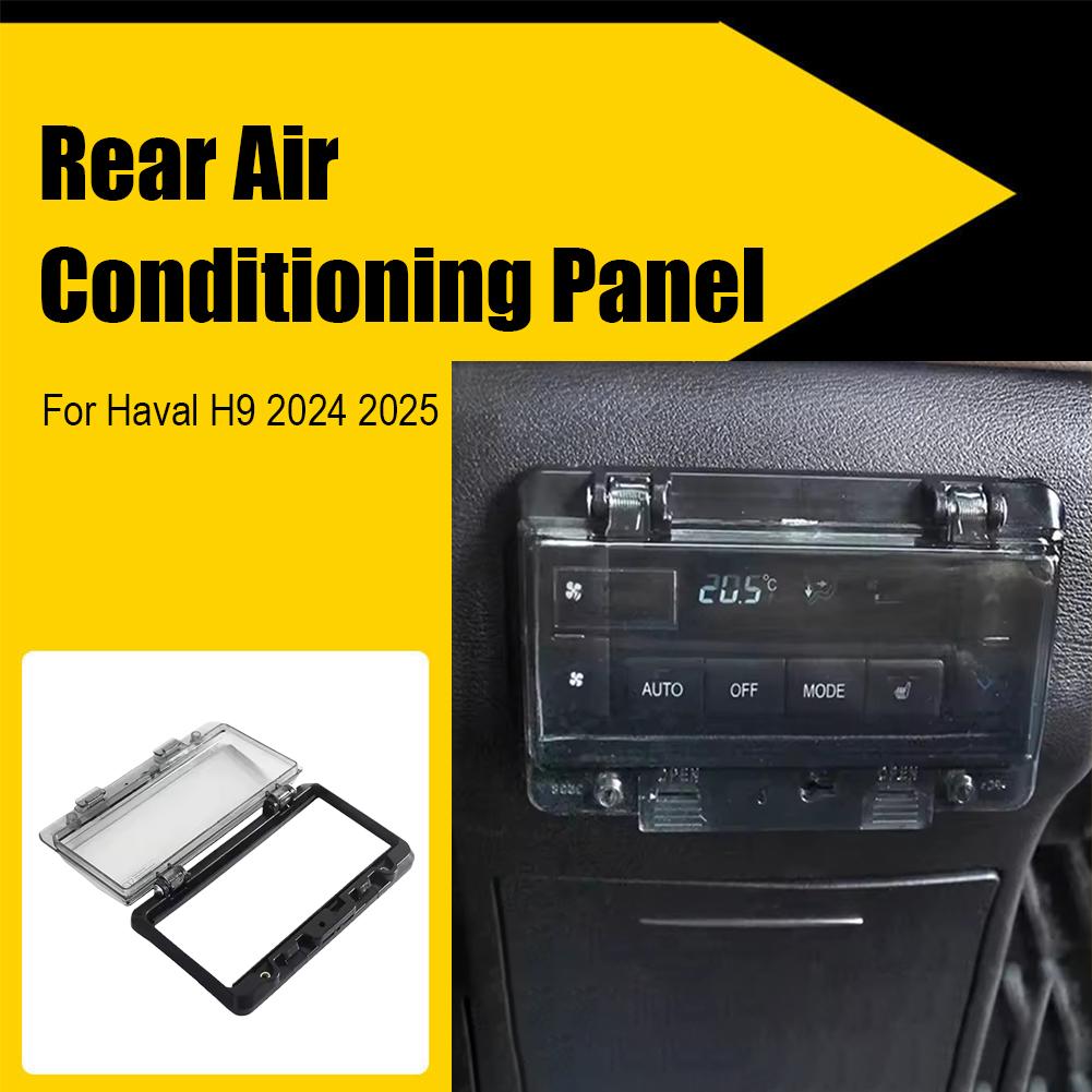 For GMW H9 Car Rear Air Conditioning Panel Anti Kick Protection Conditioning Cover Air Accessories N5E2