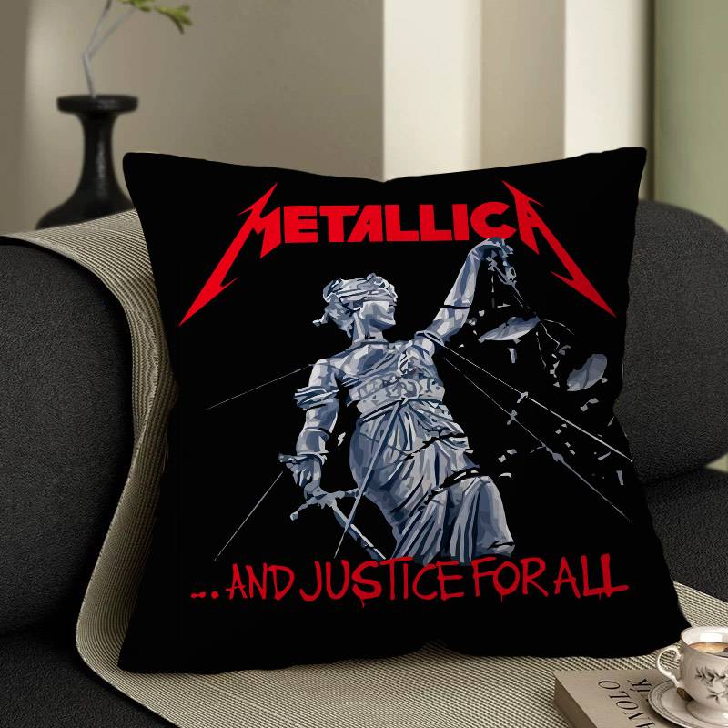 Band M-METALLICA Anime 45*45cm Cushion Cover Pillow Cover Decor Pillowcase Home Pillowcase for Couch Pillow