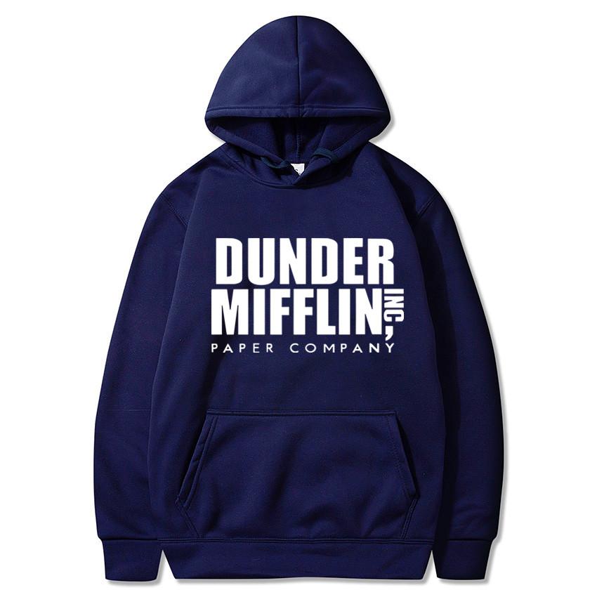 The Office Dunder Mufflin INC Hoodie Dwight Schrute Sweatshirt Women Hoodies Casual Pullover Hooded Sweater