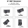 Adjustable Projector Mount Stand Lightweight Metal 180° Swiveling Stability Bracket Desktop/Wall Mount/Suspended