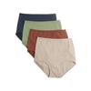 Entfernen Sie Granny High Waist Panties 4 Farben