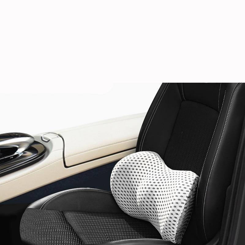Car Headrest Pillow Support Travel Universal Soft Neck Pillows Cushion Memory Foam Car Lumbar Back Support Auto Headrest