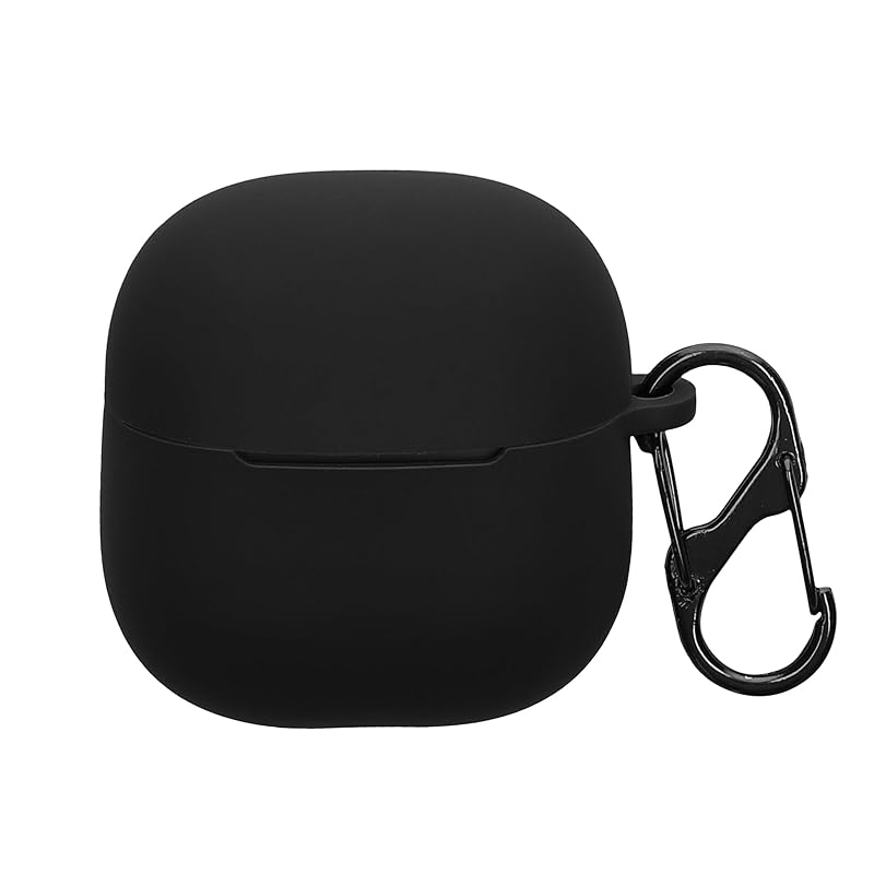 

kwmobile earphone case Xiaomi Redmi Buds 6 Lite compatible case - wireless earphones silicon Fall prevention black color