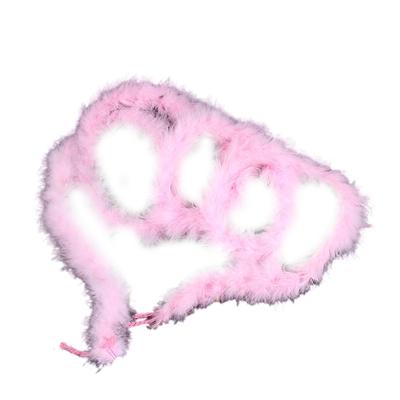 5pieces Christmas Decoration Safe Ingredients High-end Texture Snow Simulation Xmas Ribbon