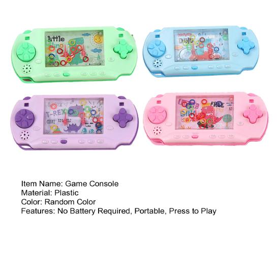 Spelmaskin Bedårande Underhållning Livlig Färg Söt Vattenringkastleksak Födelsedagspresent