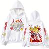 Popular Anime Pattern Hoodie For Men Women Hazbin Hotel Hooded Sweatshirt Trend Street Unisex Clothes Fashion Clothing