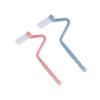 3PCS/Curved Toilet Long Handle Household Toilet Brush Extended Cleaning Brush Dead Angle Curved Inner Brush Deep Cleaning Tools