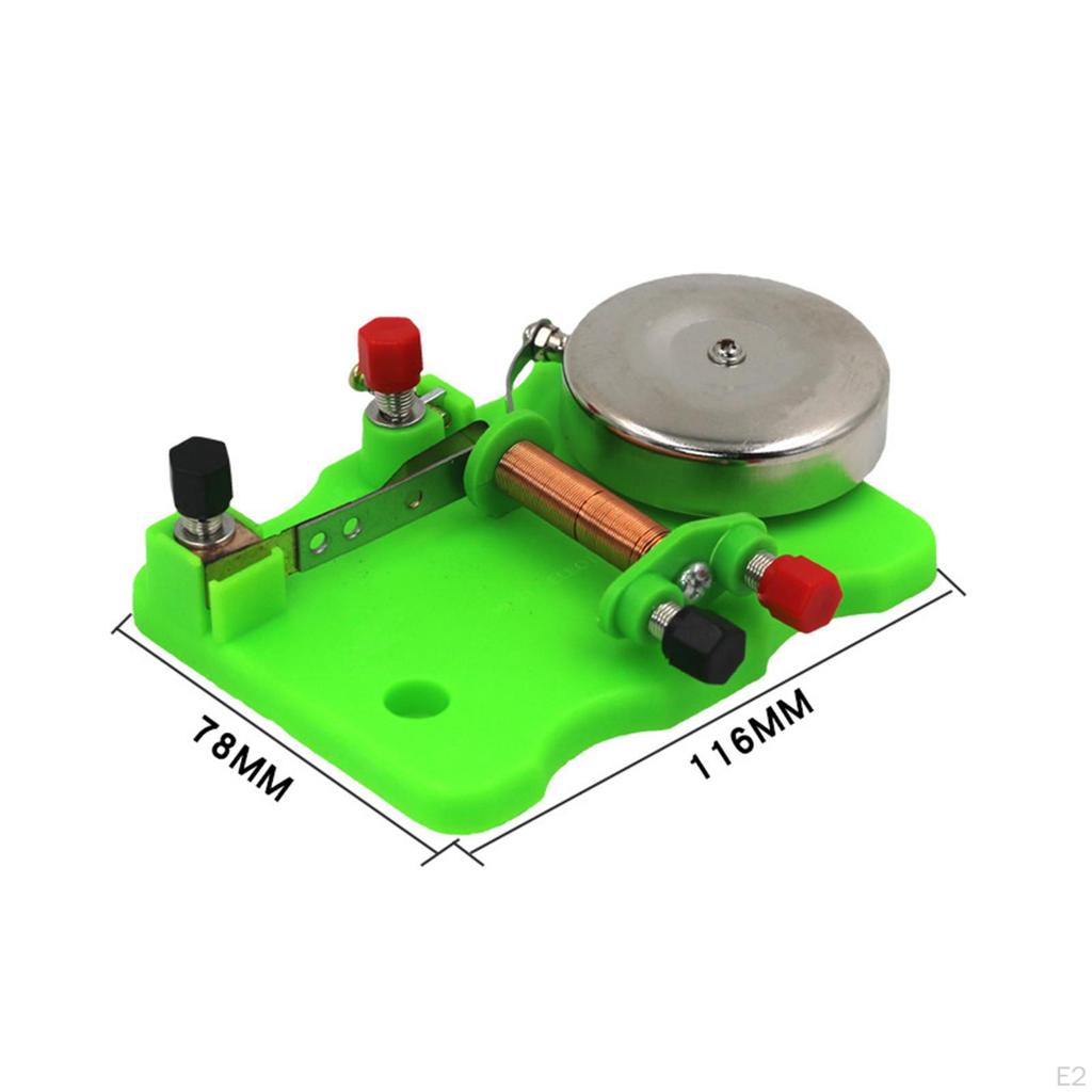Electrical Bell Instrument Electricity Experiment Stem Toys Circuit Teaching Project for