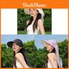 Summer Sun Protection Hat With Wide Brim Foldable Lightweight For Women
