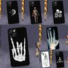 Skeleton Art Phone Case For iPhone 17 16 15 14 13 11 12 Pro Max Mini 15 16 Plus 16e 17 Air Bumper Cover