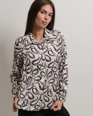 Bluse Modalinda 47443 36 milchkaffeebraun