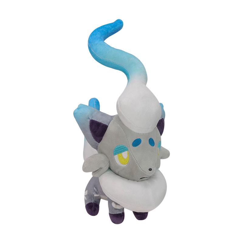 

New Standing Little Elf Plush Doll - Hisui Region Zorua in White with Multiple Colors ~27cm