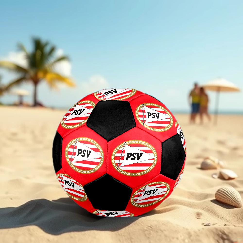 SIZE 5 PSV Eindhoven Soccer Ball Colorful All Ages Machine Stitched PVC Competition Ready Durable High-Bounce