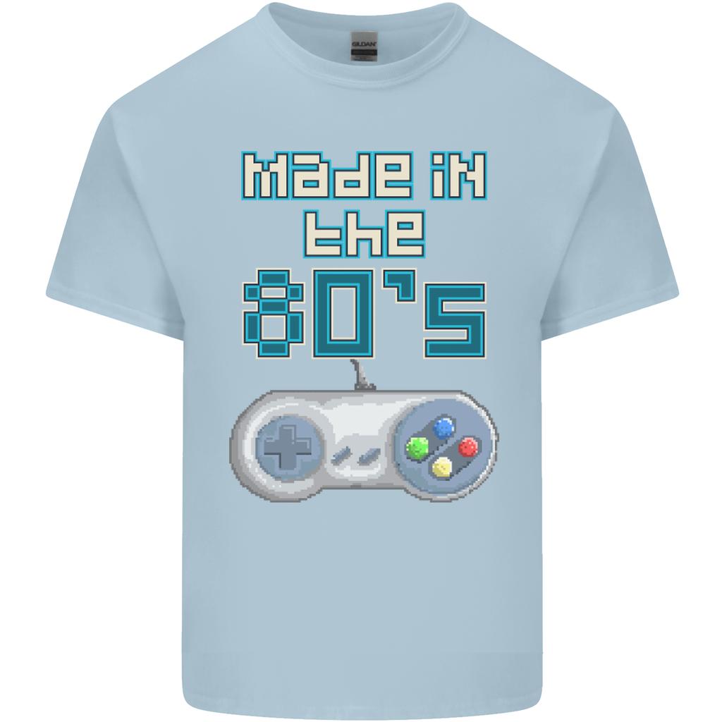 Made in the 80s Funny Birthday Retro Unisexs Light Cotton TShirt