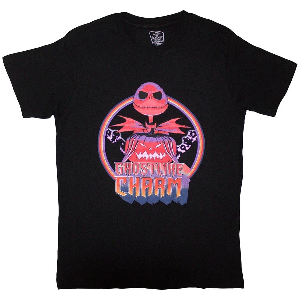 The Nightmare Before Christmas Unisex T-Shirt: Ghostlike Charm (Small) M