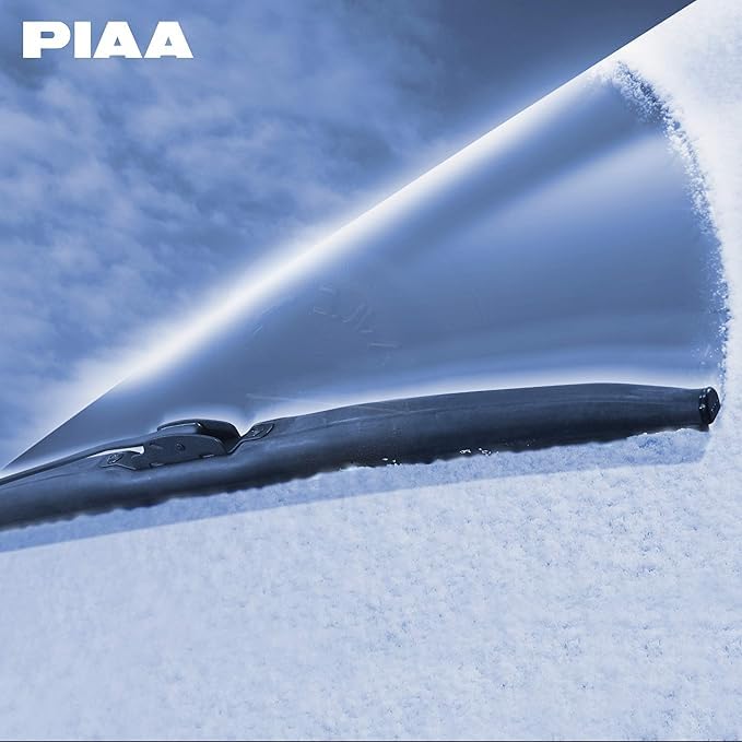 PIAA Super Graphite Wiper Blade Replacement Rubber for Snow, 700mm, Graphite Coated, 1 Piece, Part Number 83, WGR70W