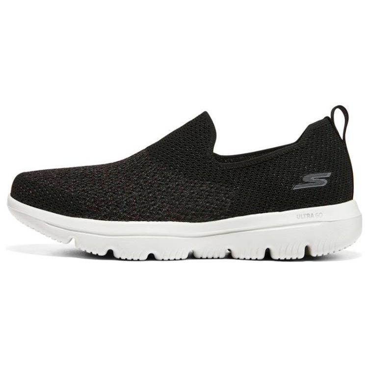 Skechers Go Walk Evolution Ultra Slip-On Low-Top Casual Shoes Women sneaker Black 15776-BKMT 35