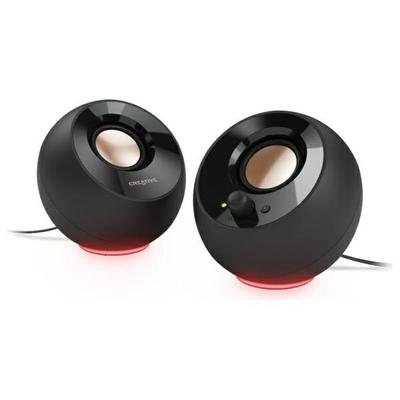 Creative Computer Speakers 2.0        Pebble Se Usb-C With Rgb Backlighting
