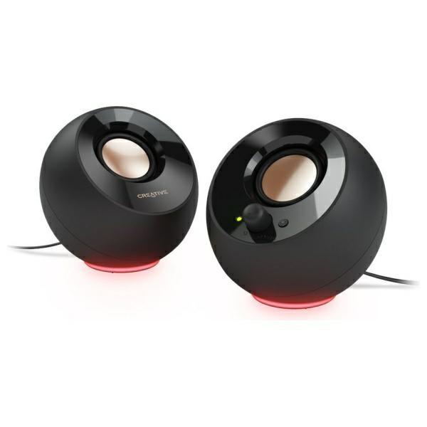 Creative Głośniki Do Komputera 2.0        Pebble Se Usb-C Z Podświetleniem Rgb