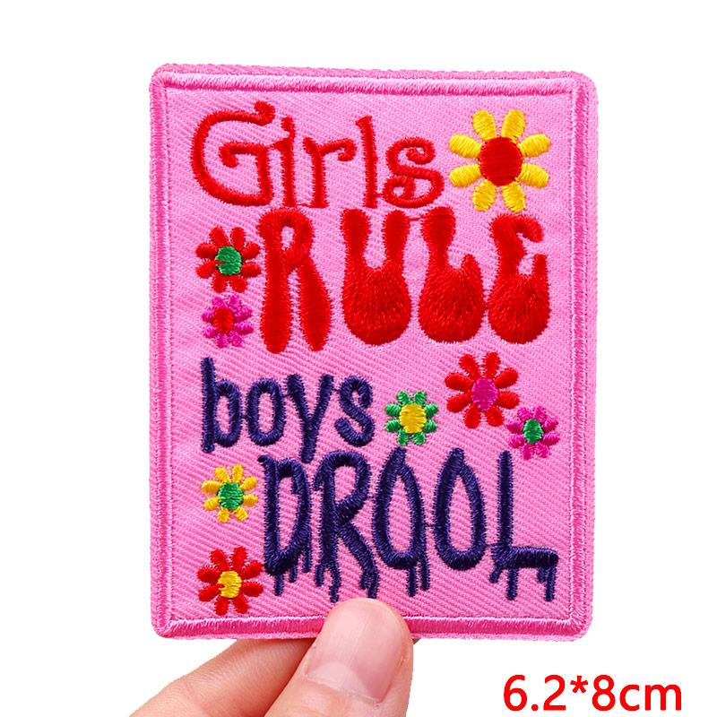 Jackets Diy Cartoon Patch Letter Embroidery Patch Iron On Patches For Clothing Thermoadhesive Patches On Clothes Sew Stickers