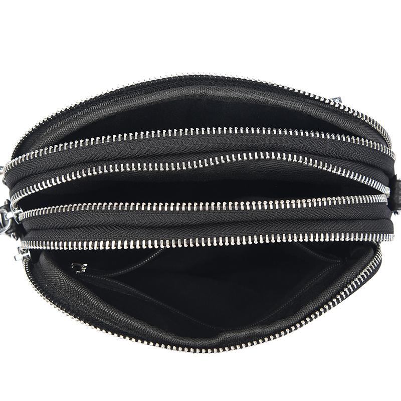 New PU Solid Color Soft Versatile Crossbody Bags Hot Sale Simple Versatile Shoulder Bags Daily Commute Sewing Thread Handbags