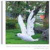 2 Pcs Home Decoration The Bird Seagull Artificial Figurines Party Ornaments