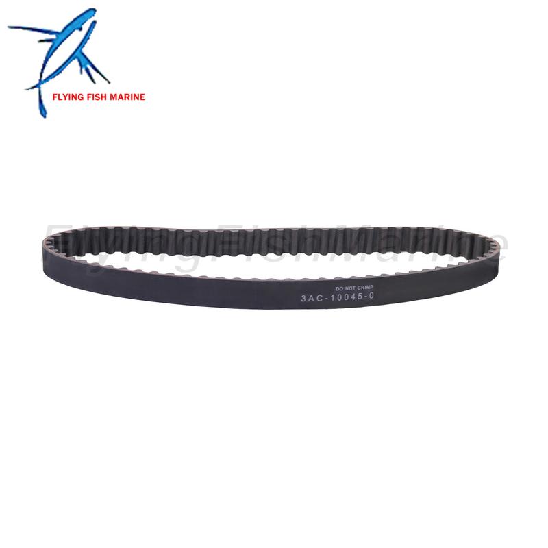 Outboard Engine 3AC-10045-0 3AC100450 3AC100450M Timing Belt for Tohatsu for Nissan 25HP 30HP, 57-8M0072670 for Mercury Marine