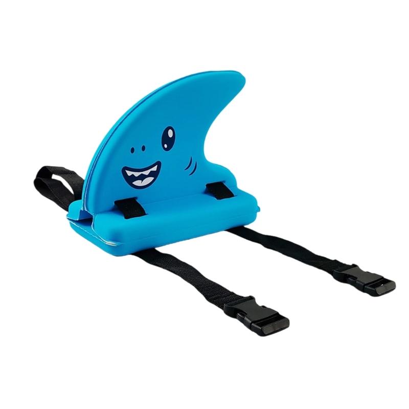 Children Swimming Sports Back Float Wearable Fish Fin Shaped Float Swimming Trainer for Kids Child Pool Swim