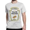 Classic BBQ Barbecue Mustard Ketchup Dipping Sauce Men Women T Shirt Awesome Tee Shirt T-Shirts 100% Cotton Graphic Clothing