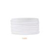 Rattan Furniture Fixing Kit, 120ft Plastic Flat Plastic Woven Material for Knit and Repairing DIY Rattan Chair Table Basket(White)